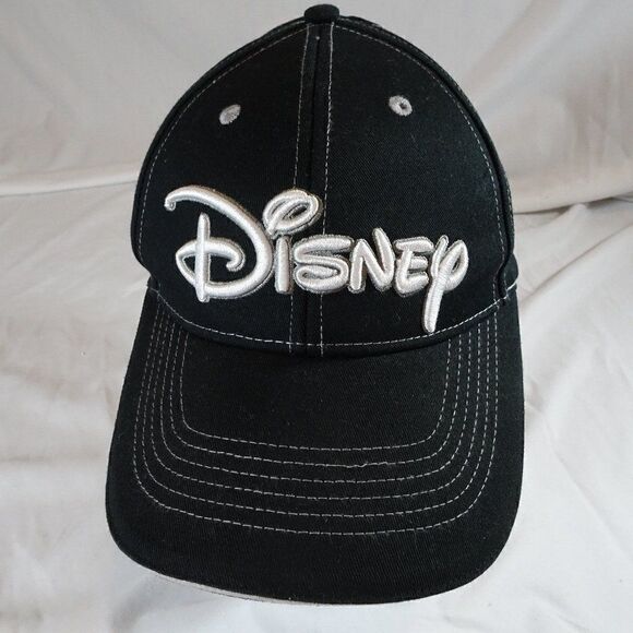 Disney Black Adjustable Hat Cap - Picture 1 of 8